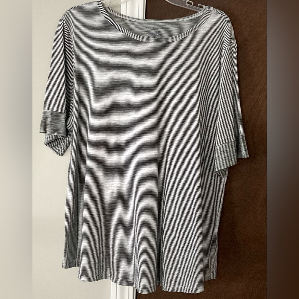LAST CHANCE…Westbound Black and White Short Sleeve Tee